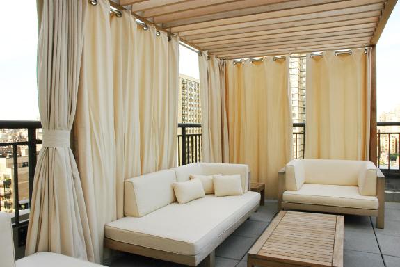 Classic Outdoor Curtains Dubai