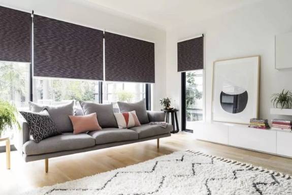Luxury Living Room Blinds Dubai