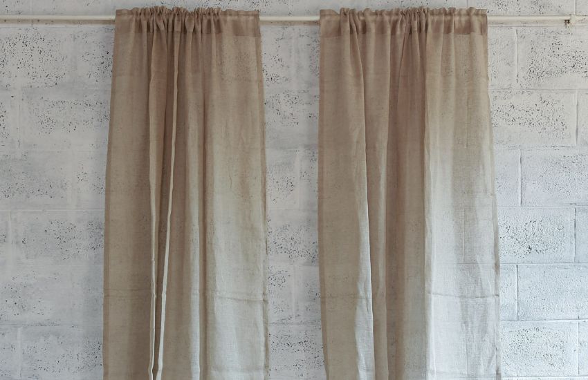 Linen Sheer Curtains