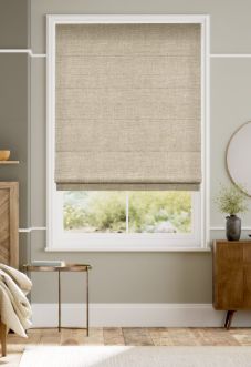 Pure Linen Roman Blind
