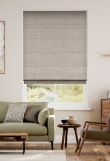 Warm Stone Roman Blind