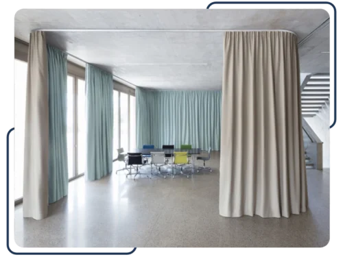 Modern Office Curtains Dubai