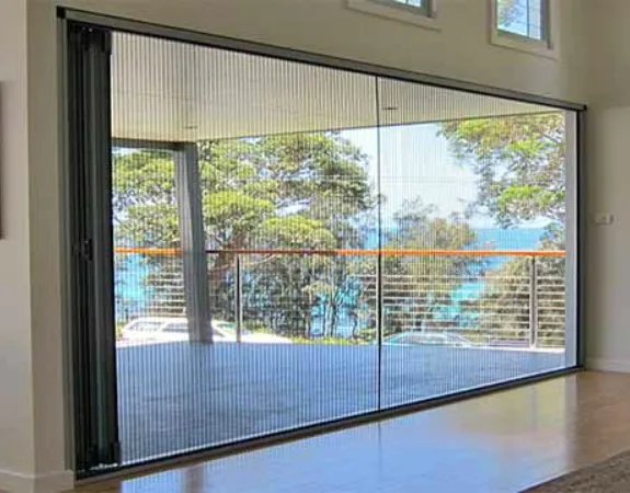Outdoor fly screen window coverings