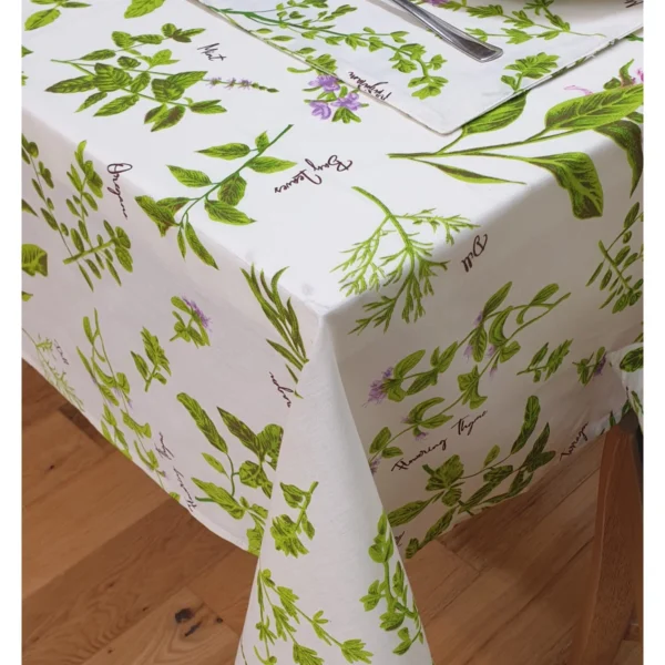 Botanical Herbs Design Curtains (2 Panels) - Image 3