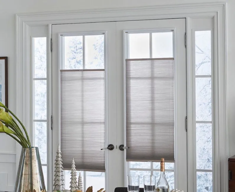 Fabric Blind for Glass Panel Door