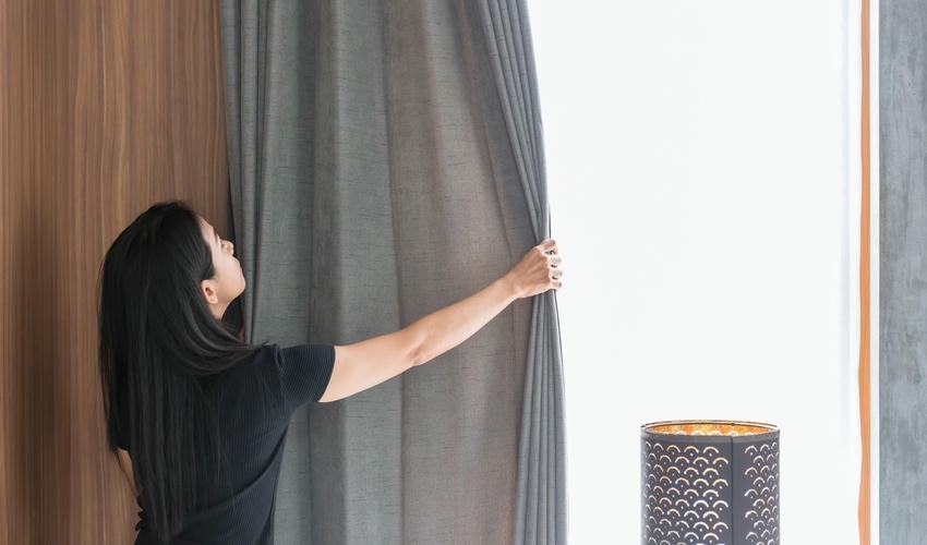 Grey Curtains