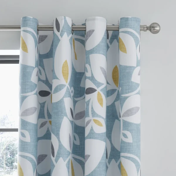 Leafy Whisper Room Darkening Curtains (Set of 2) - Image 3