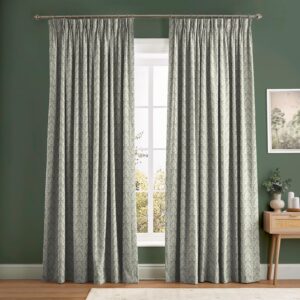 Apple of Grenada Sage Green Curtain