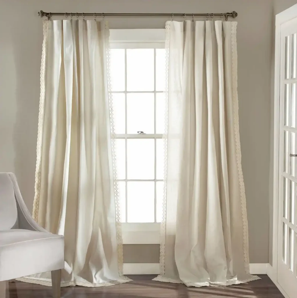Offwhite Linen Curtains