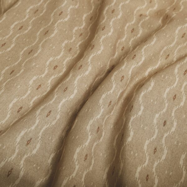 Rustic Ikat Toast Curtains