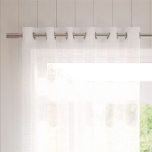 Sabe Voile Ivory Curtains