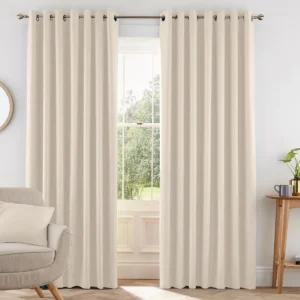 100% Room Darkening Eyelet Thermal Curtain