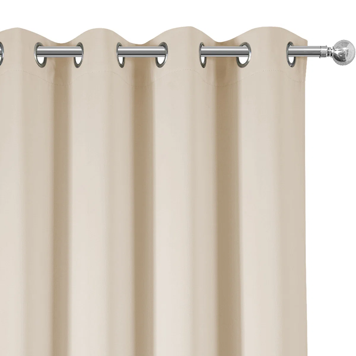 100% Room Darkening Eyelet Thermal Curtain