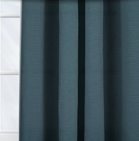 Aria French Blue Curtain