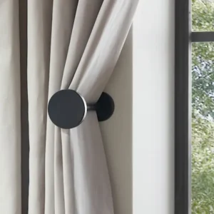 Black Next Set of 2 Stud Curtain Holdbacks