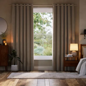 Cambridge Velvet Blackout Biscuit Curtains