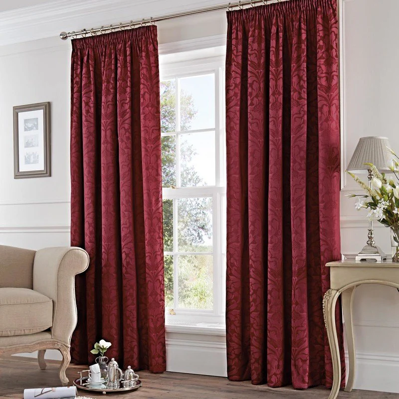 Dreams & Drapes Eastbourne Red Curtains