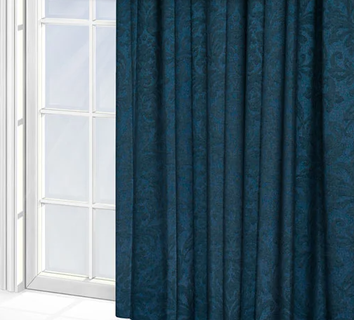 Hartfield Sapphire Curtain