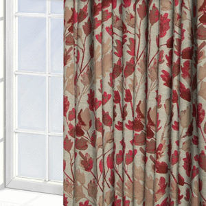 Jacintha Rosso Curtain