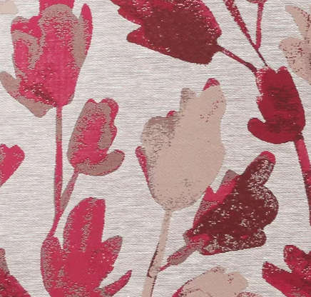 Jacintha Rosso Curtain