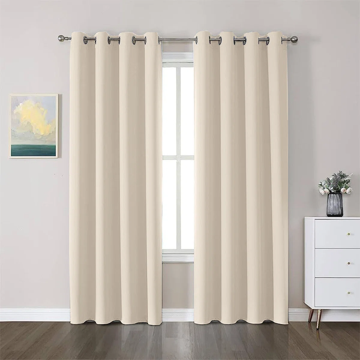 Luxury Blackout Eyelet Room Curtain