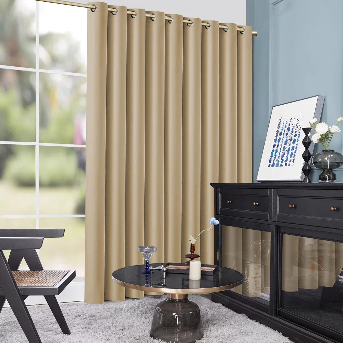 Luxury Blackout Eyelet Room Curtain