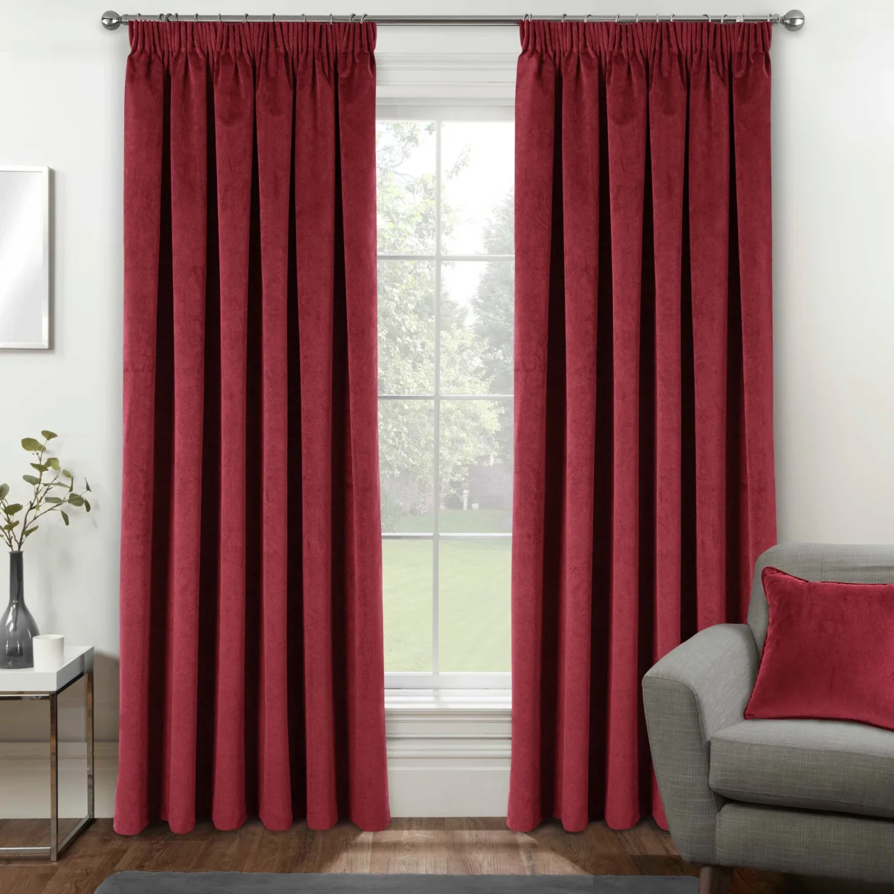 Oxford Velvet Thermal Blackout Curtains