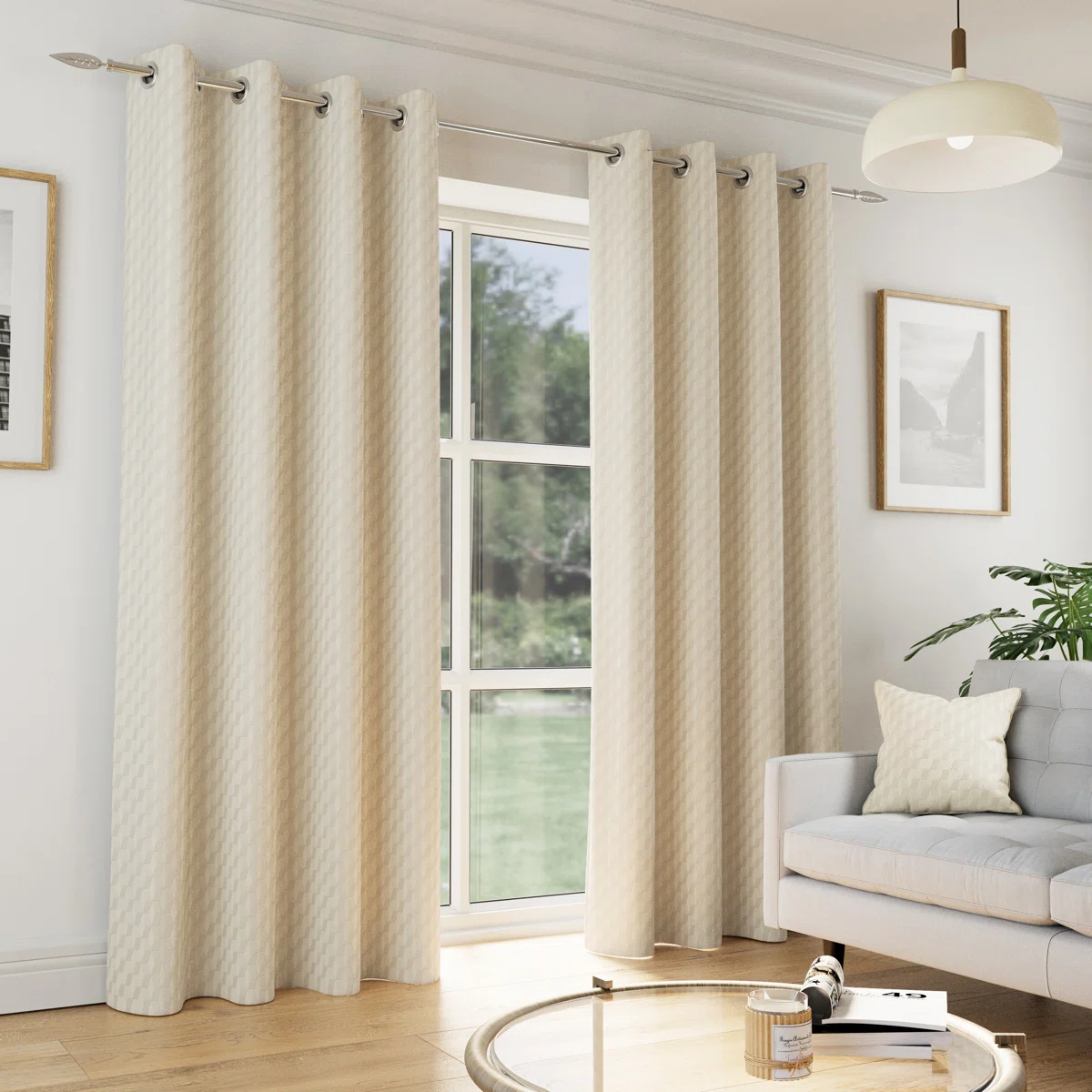 Polyester Room Darkening Curtain