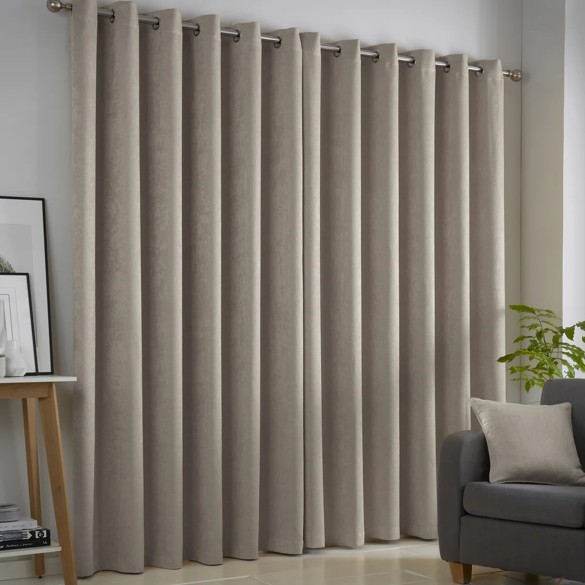 Polyester Room Darkening Curtain