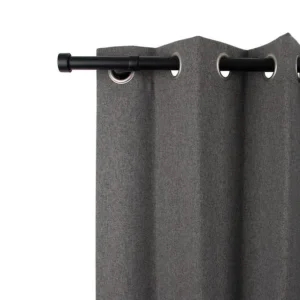 Trinity Room Darkening Extendable Metal Eyelet Curtain Rods