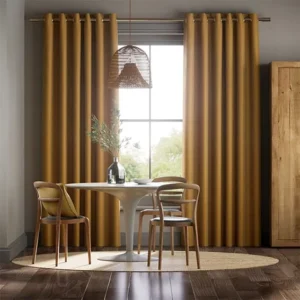 Velvet Antique Gold Curtains