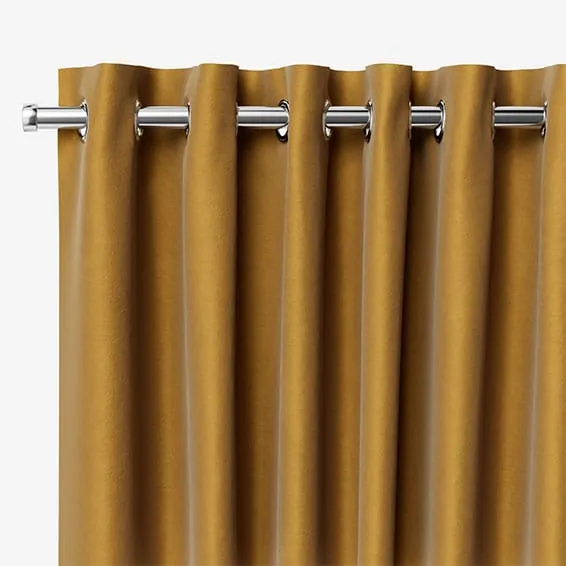 Velvet Antique Gold Curtains