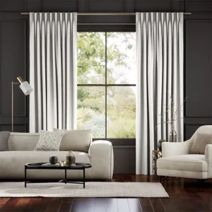 Velvet Pure White Curtains
