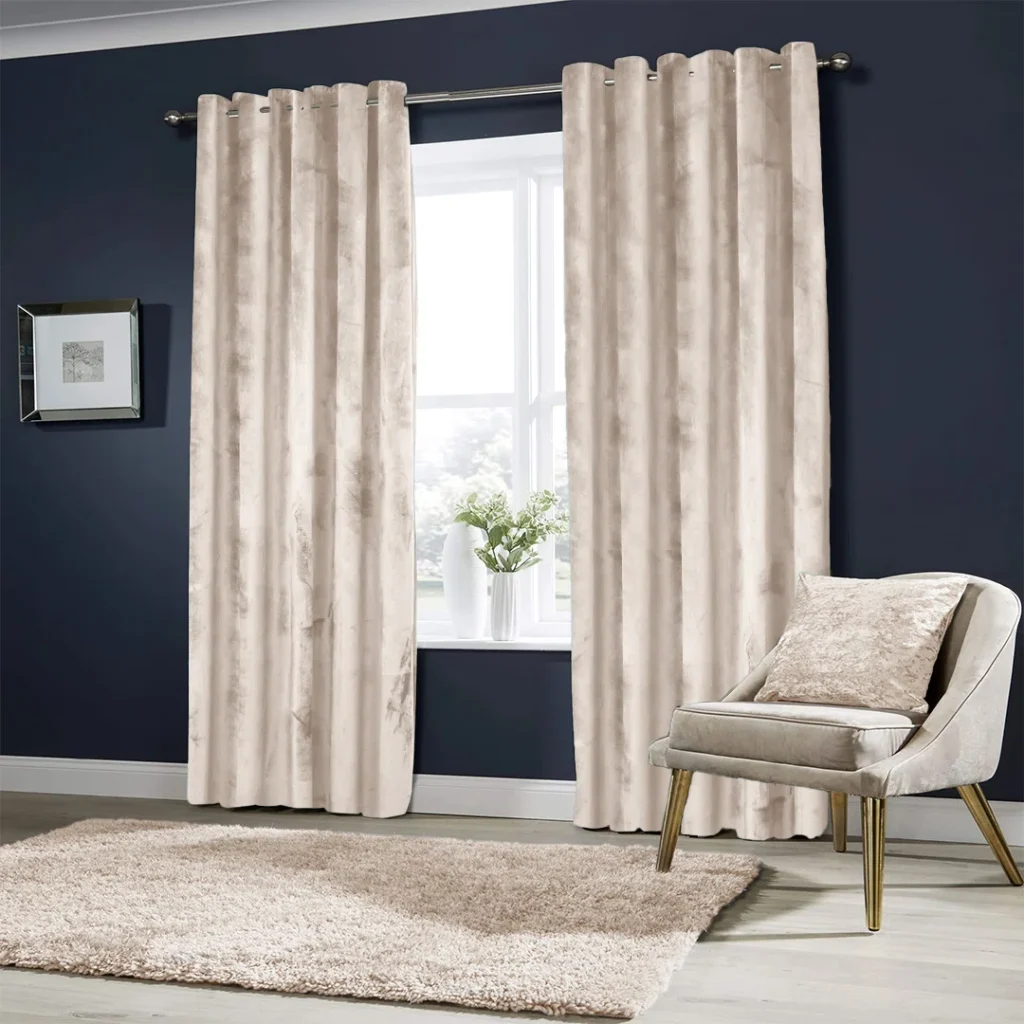 Winkel Heavy Velvet Eyelet Thermal Curtains