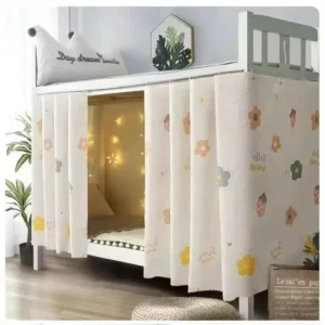 2 pack Students Dorm Bunk Bed Curtain