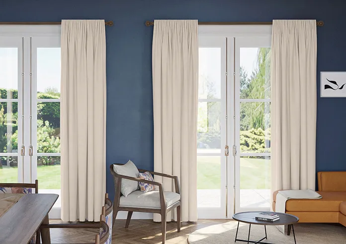 Atina Blackout Oatmeal Curtains