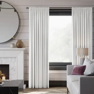 Medina White Curtains