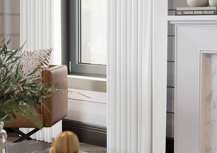 Medina White Curtains