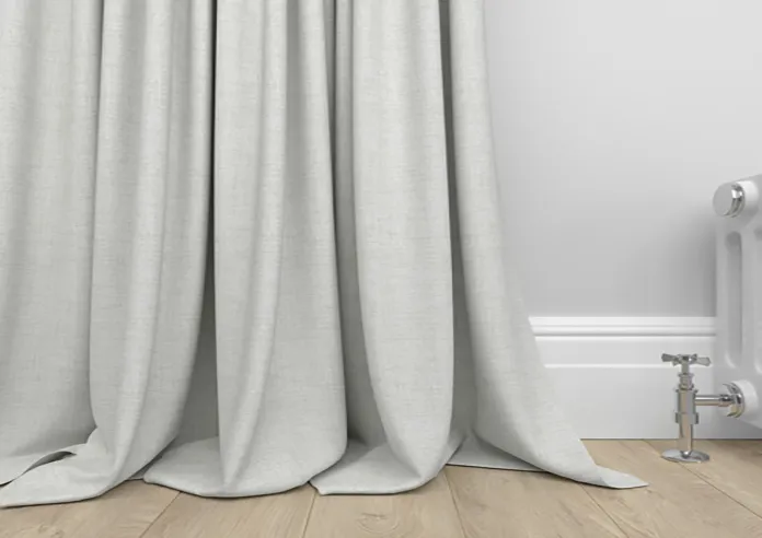 Melrose Blackout Soft White Curtains