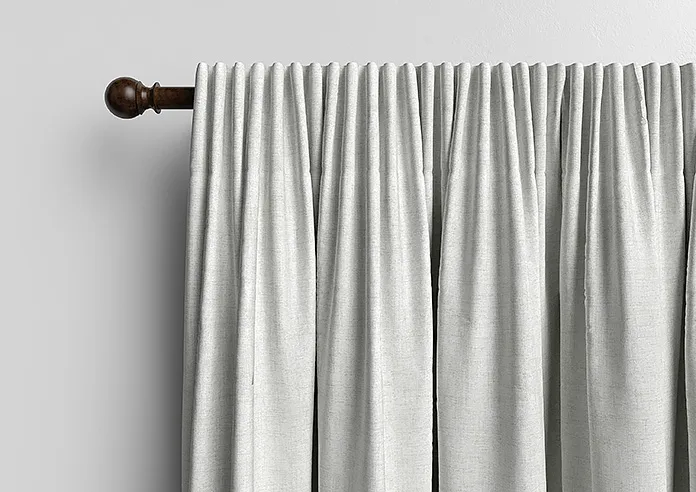 Melrose Blackout Soft White Curtains