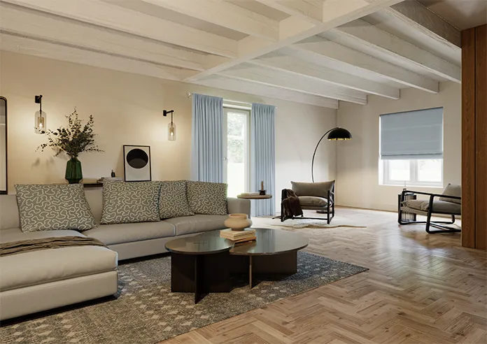 Norleigh Sky - Made to Measure Curtains