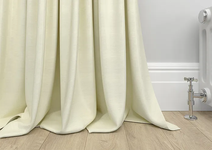 Shima Faux Silk Oyster Curtains